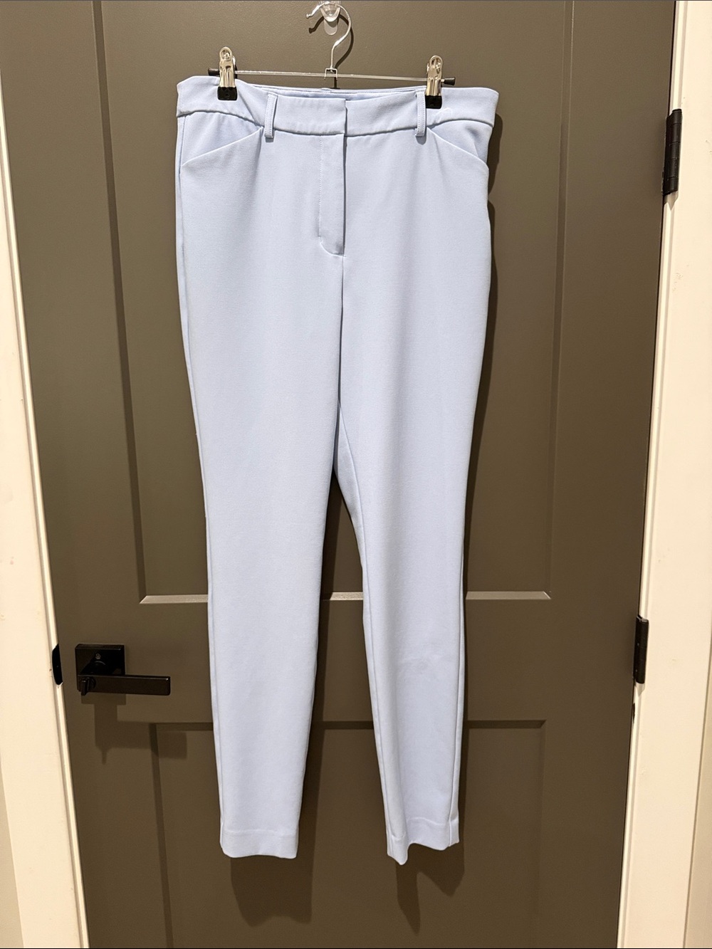Express Periwinkle high Rise Skinny Dress Pants
